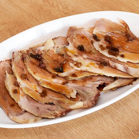 Schweinefleischstreifen