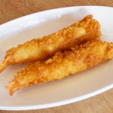 Panierte Garnelen (Torpedos)